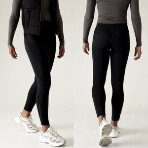 ✰ athleta delancey moto tight leggings black ✰